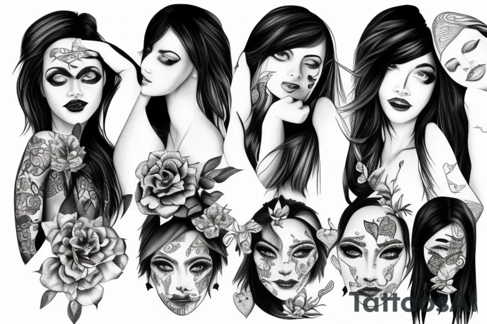 A person who has been searching for her true self for years and finally finds it tattoo idea