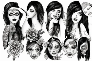 A person who has been searching for her true self for years and finally finds it tattoo idea