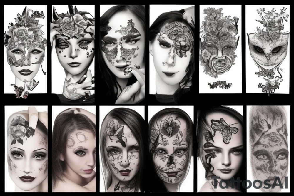 A person who has been searching for her true self for years and finally finds it tattoo idea