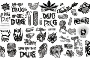 I was able to quit drugs forever tattoo idea