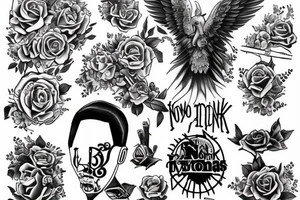 I want a tattoo idea for the no new friends podcast tattoo idea