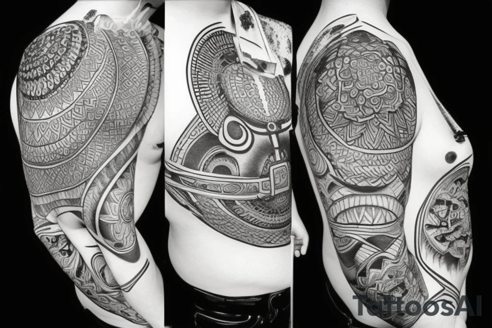 Monkey tattoo idea