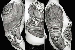 Monkey tattoo idea