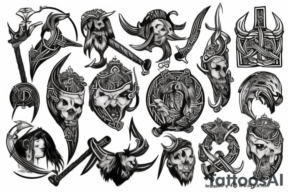 viking tattoo idea