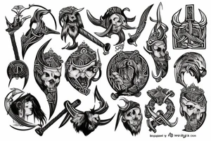 viking tattoo idea