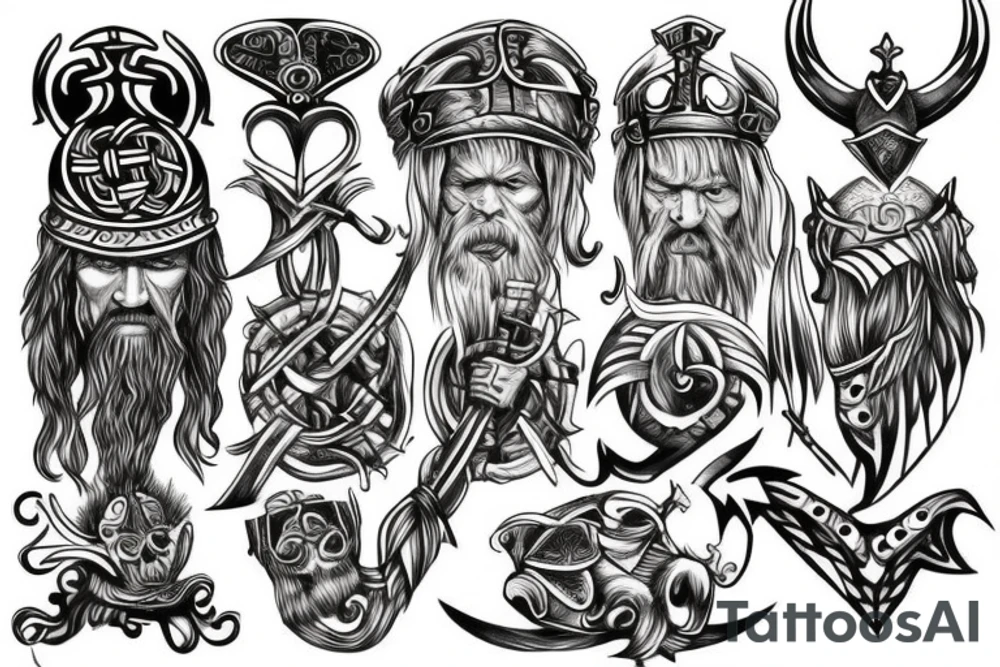 viking tattoo idea