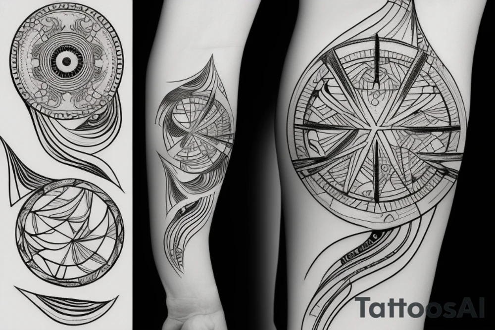 Venus in pisces tattoo idea