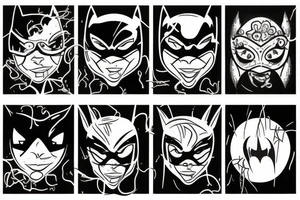 Bat man tattoo idea