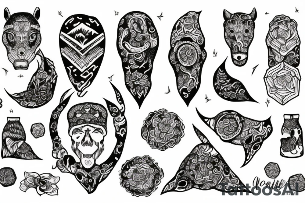 northern sea tattoo idea