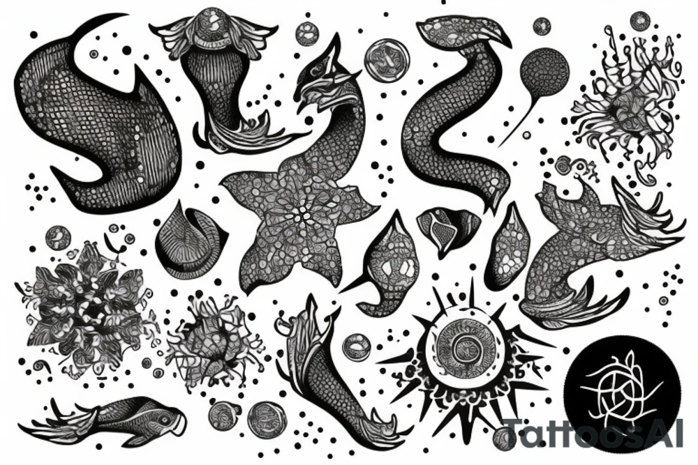 northern sea tattoo idea