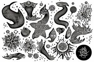 northern sea tattoo idea