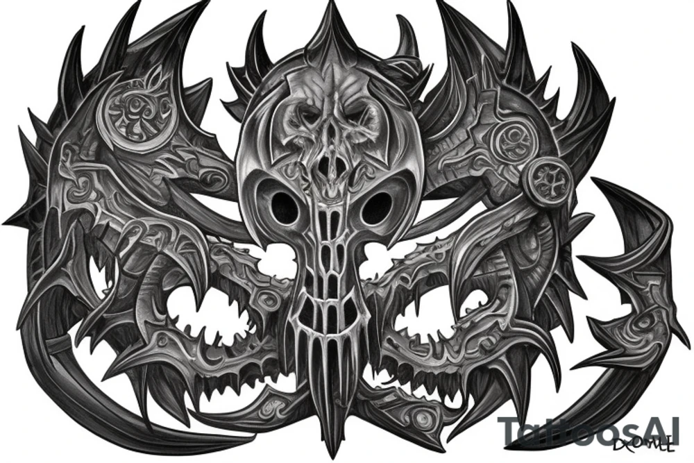 Horde symbol from wow tattoo idea