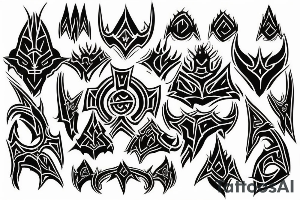 Horde symbol from wow tattoo idea