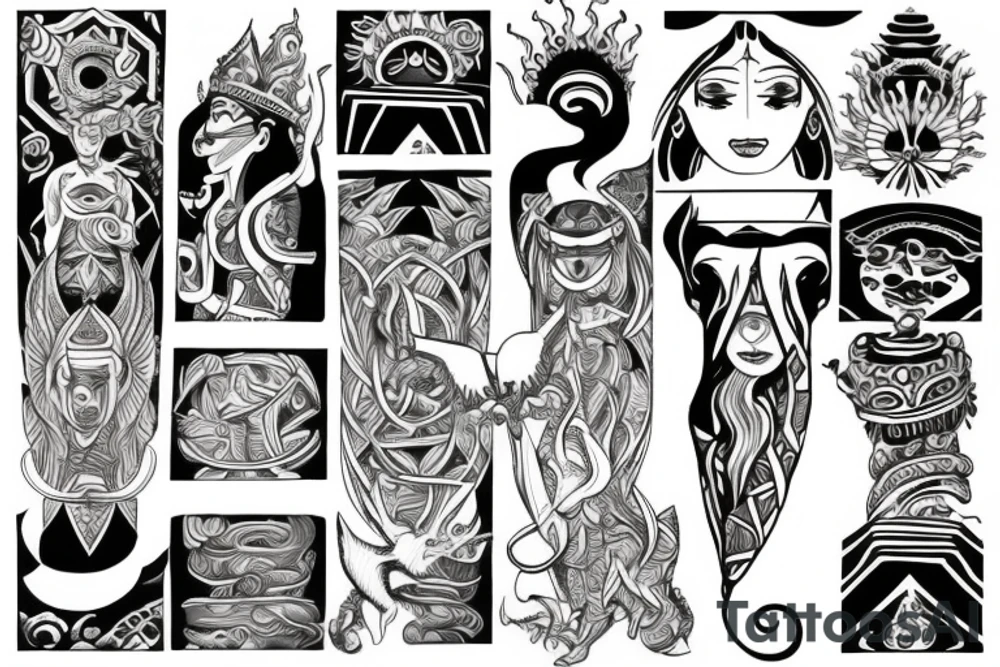 shiva tattoo idea