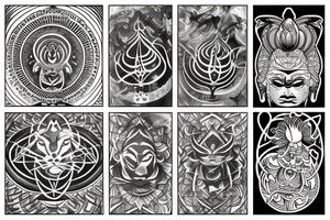 shiva tattoo idea