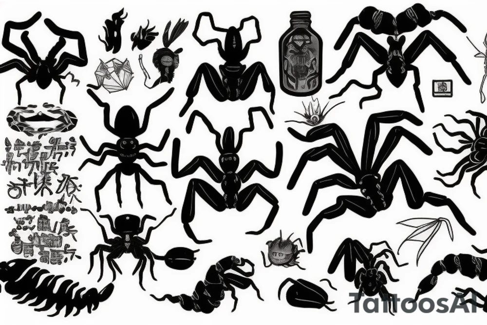 scorpion tattoo idea