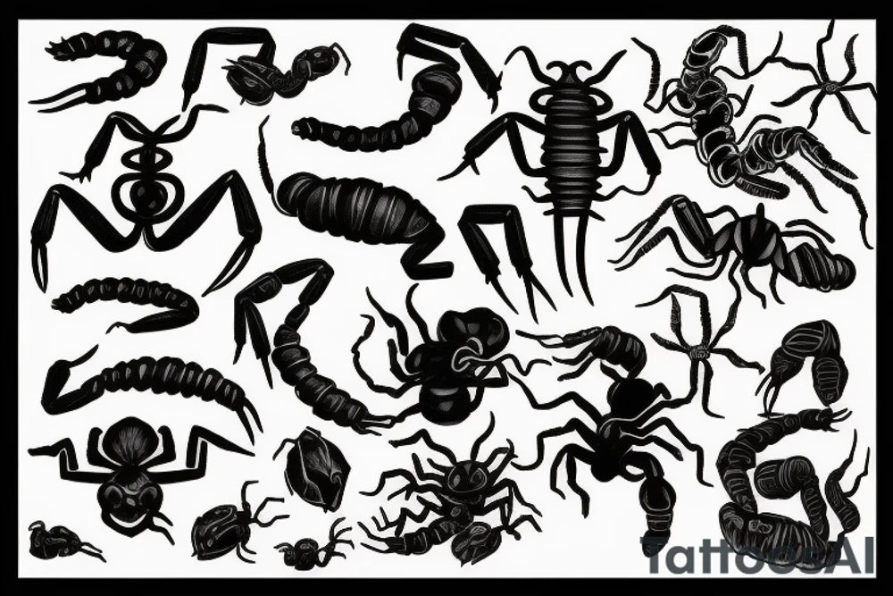 scorpion tattoo idea