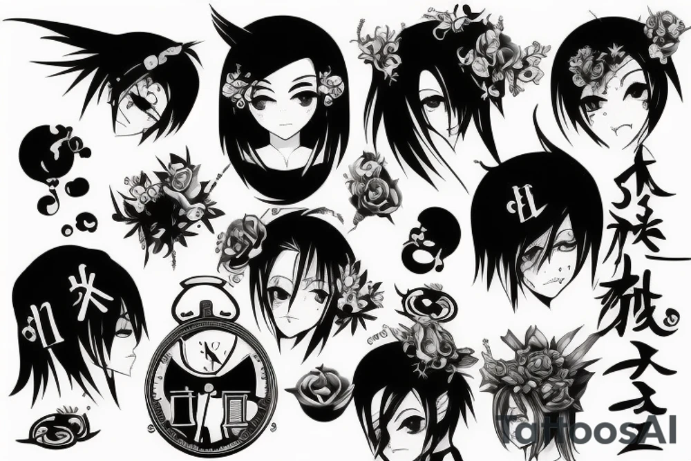 Tatto from anime Blue Lock tattoo idea