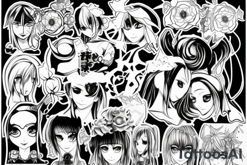 Tatto from anime Blue Lock tattoo idea