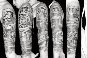 Tattoo from anime Blue Lock tattoo idea