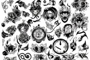 Tattoo from anime Blue Lock tattoo idea