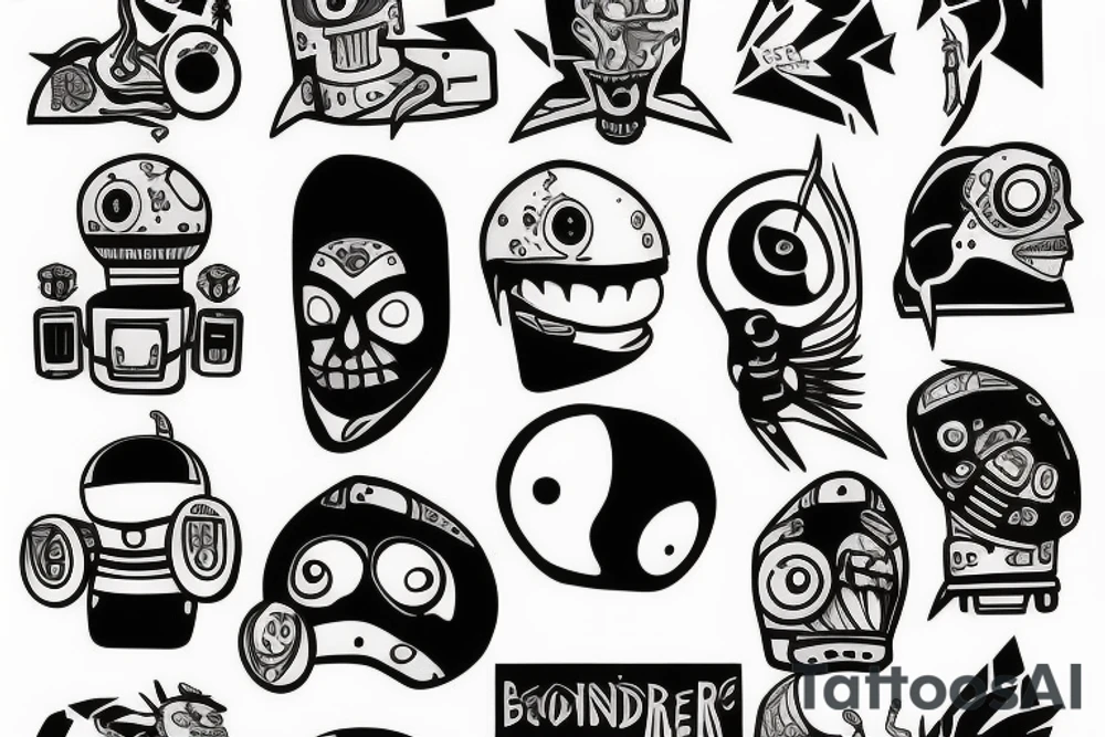 Bender Bending Rodriguez tattoo idea