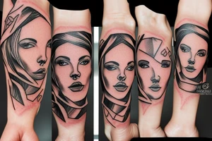 candle tattoo idea