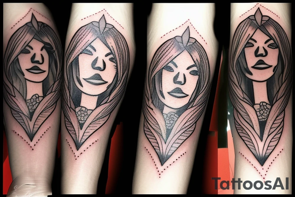 candle tattoo idea