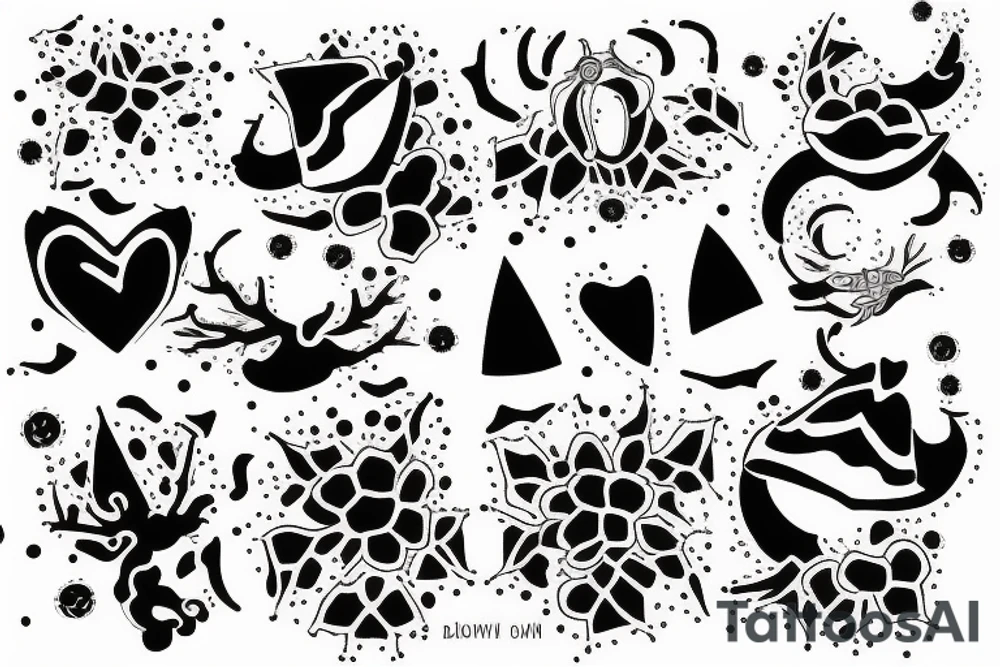 Kiss the snow tattoo idea