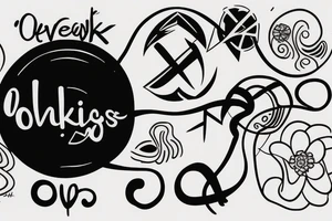 Overthinking tattoo idea
