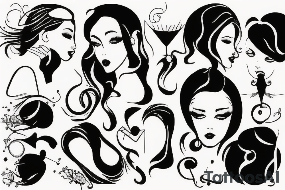 sexy girl tattoo idea