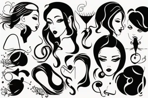 sexy girl tattoo idea
