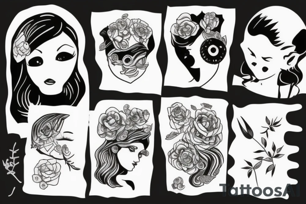 good girl tattoo idea
