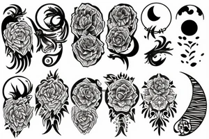 moonlight tattoo idea