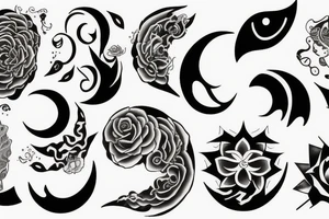 moonlight tattoo idea