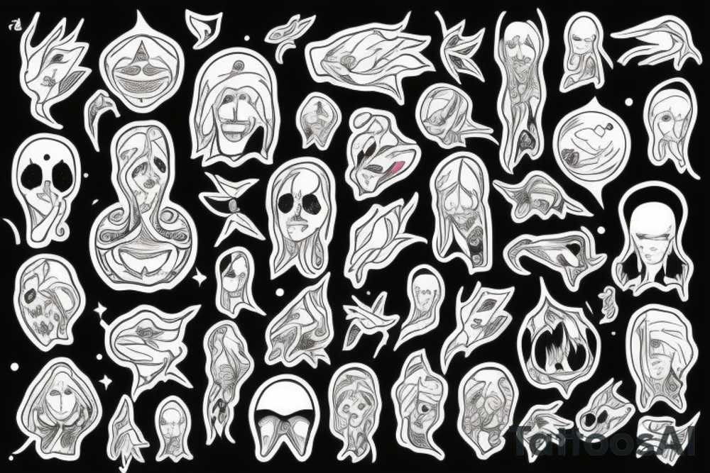Lost human in cosmos tattoo idea
