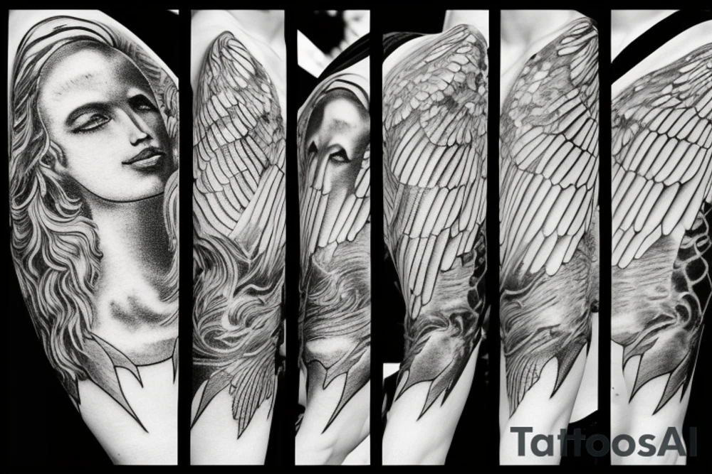 Icarus tattoo idea