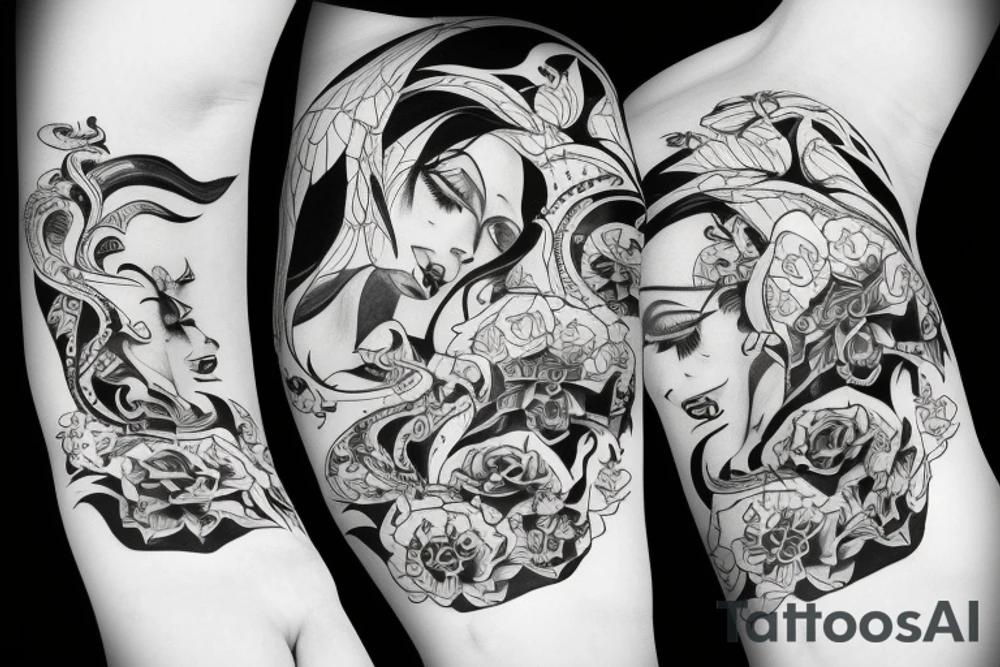 پرنده tattoo idea
