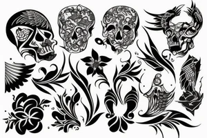 پرنده tattoo idea