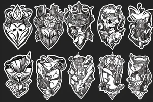 knight tattoo idea