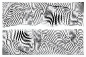 waves, japan,, geometry, black white tattoo idea