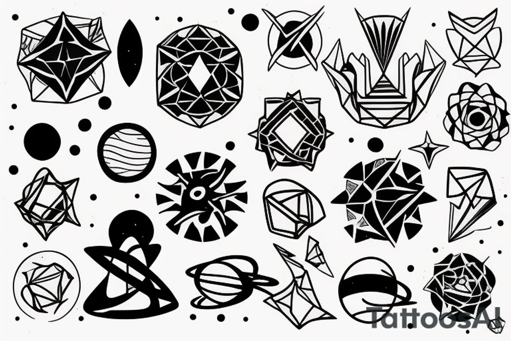 Space tattoo idea