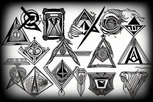 Masonic tattoo idea