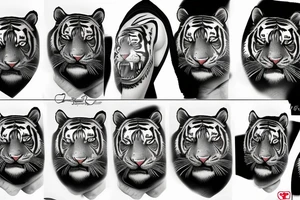 Tiger eyes only tattoo idea
