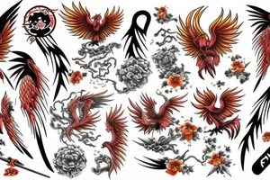 phoenix tattoo idea