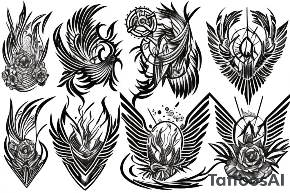 phoenix tattoo idea