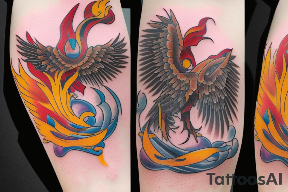 phoenix tattoo idea