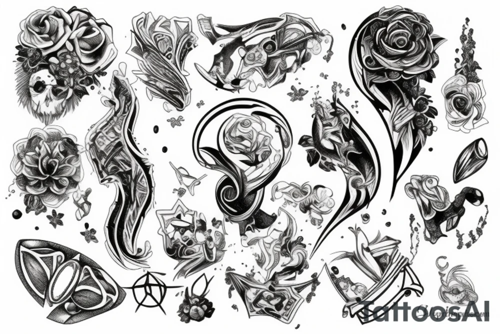 flashing tattoo idea