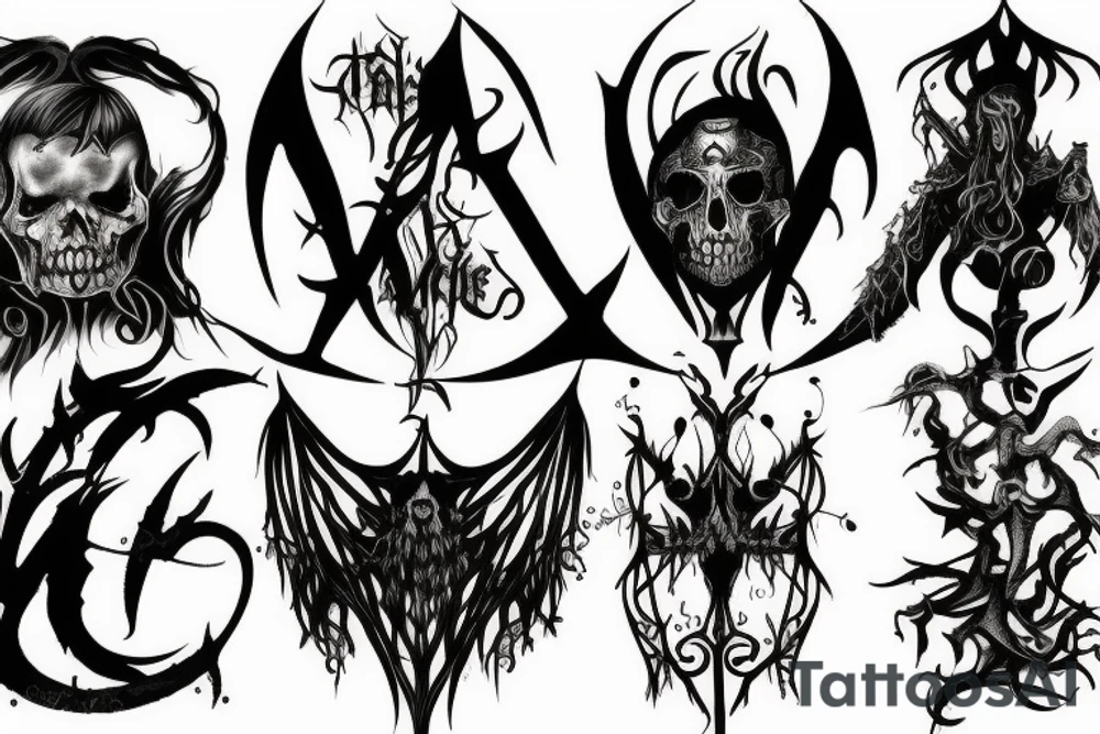 Cradle of Filth tattoo idea