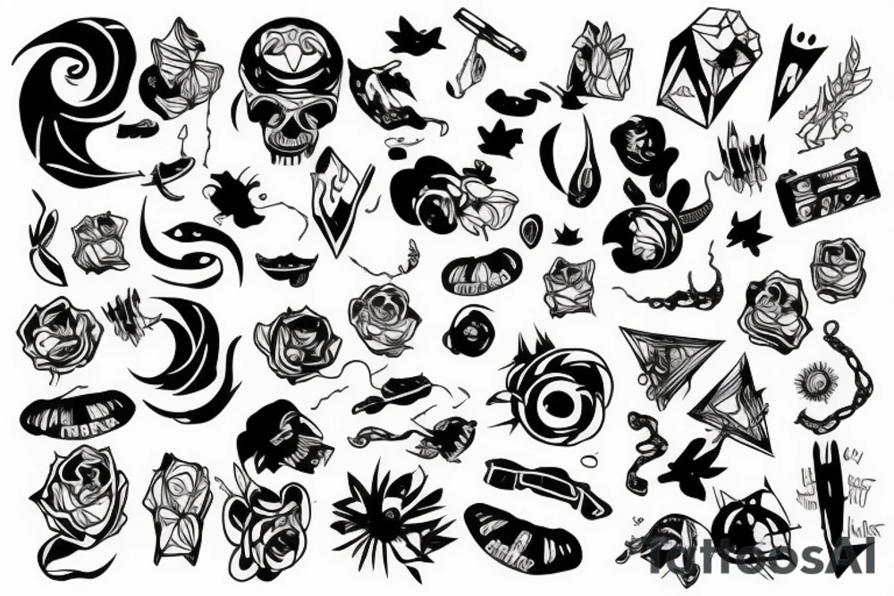 Skittish fouled tattoo idea